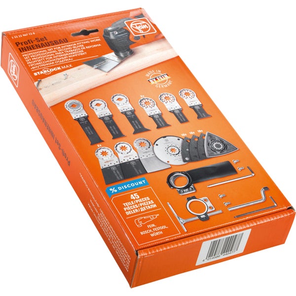 Fein Profi-Set StarlockMax INNENAUSBAU 45tlg. - 35222967120