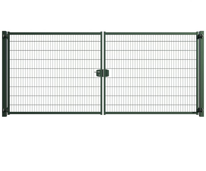 Doppelflügeltor aus Drahtgitter für Gartenzäune