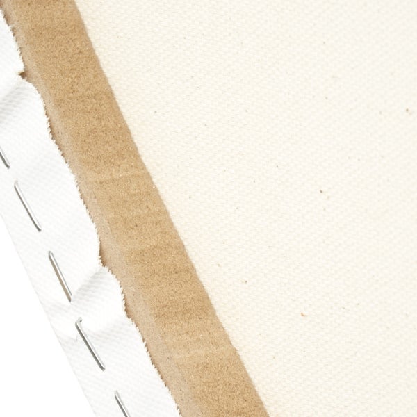 Leinwand Herzform 30x30 cm (LxB) vorgrundiert, malfertig bespannt weiß