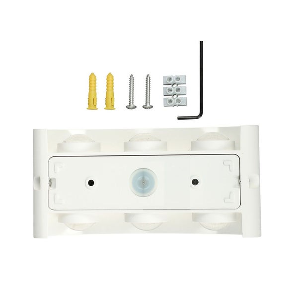 V-TAC VT-846-W-N - Semi-ovale LED-Wandleuchten - Bridgelux - IP65 - Weiß - 5W - 630 Lumen - 3000K