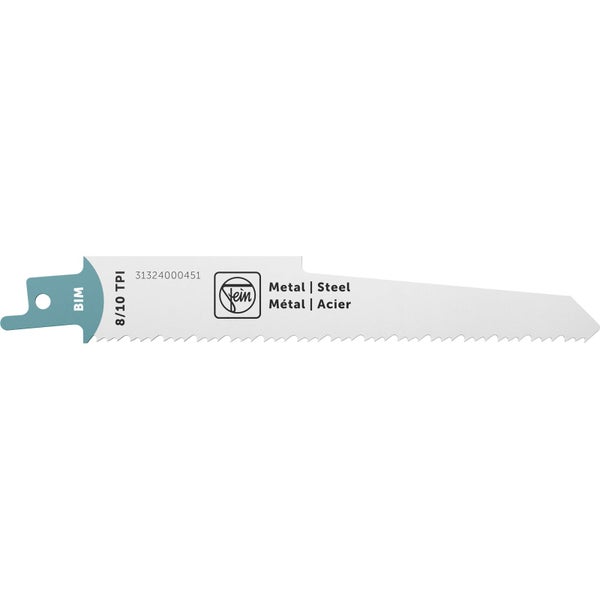 Fein Säbelsägeblatt für Metall und Stahl