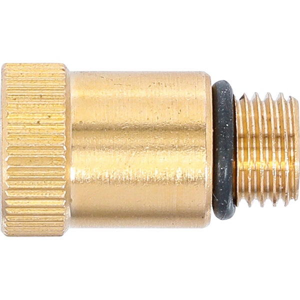 Messingadapter mit Gewinde und Dichtungsring