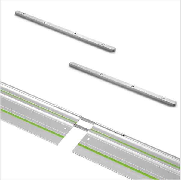 Festool FS 1400/2 Führungsschiene 1400 mm 2 Stk. ( 2x 491498 ) + 2x Verbindungsstück FSV ( 2x 482107 )