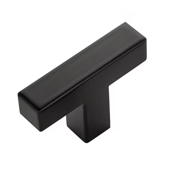 Möbelgriff aus Metall in T-Form