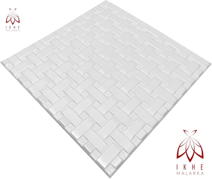 Paneelen aus reines Polystyrol XPS Styropor Deckenpaneelen Wandpaneelen 3mm dick - 50x50cm 0,25m² 0864