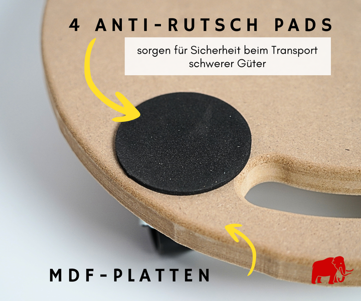 Quadratische LED-Deckenleuchte mit den Maßen 220 x 220 x 20 Millimeter