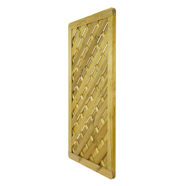 Holzspalier zur Gartengestaltung