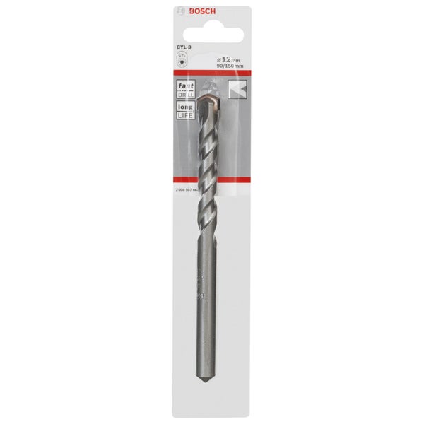 Bosch 1x Betonbohrer SP Ø 12 AL= 90 - 2608597667