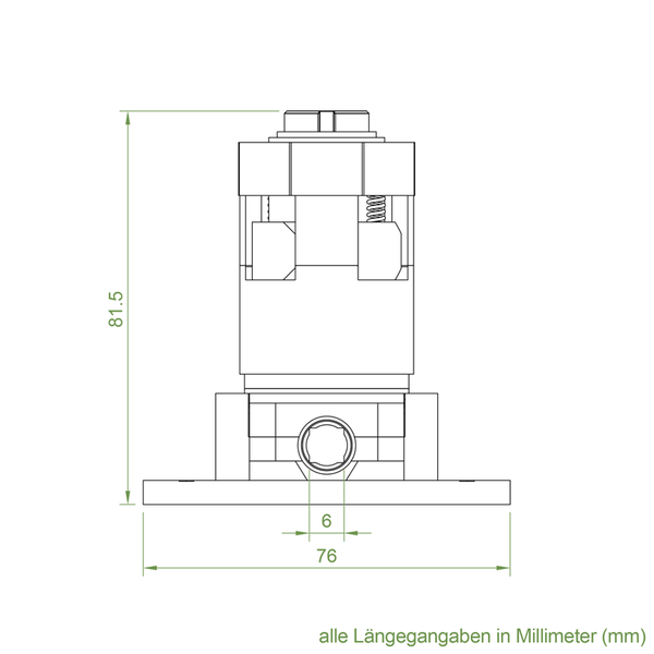 Geiger Rollladen Kegelradgetriebe K122 | Untersetzung 3:1 | Freilauf rechts | für SW 40