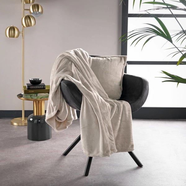 Wohndecke Marley - Beige 150x200 cm