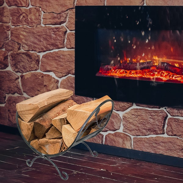 Kaminholzhalter aus Metall Sannover