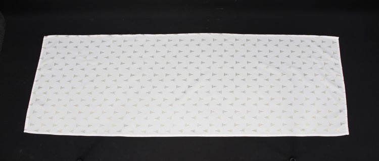 FRANK FLECHTWAREN | Tischläufer Trees, 40 x 140 cm, POLYESTER, BAUMWOLLE