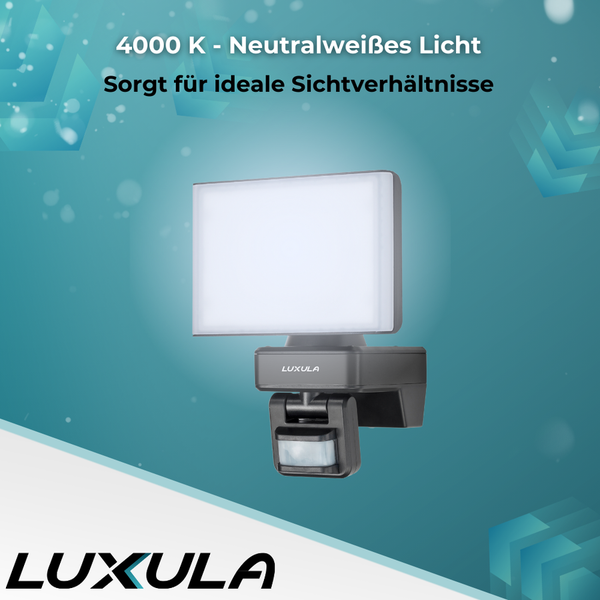 Luxula Sensorleuchte für den Aussenbereich