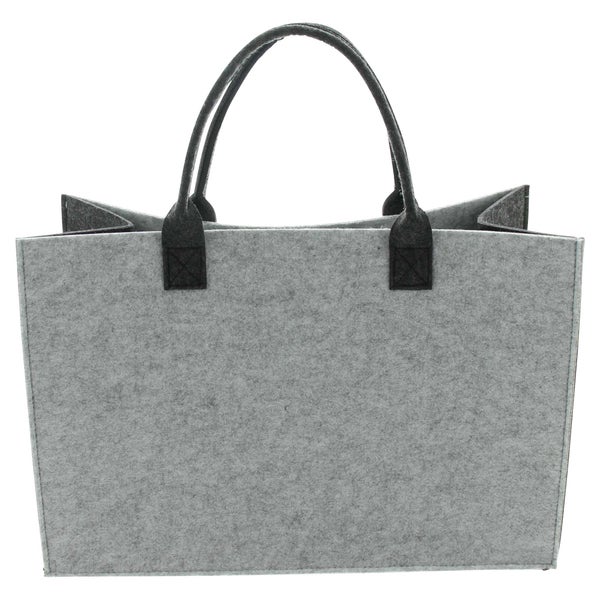 FRANK FLECHTWAREN | Shopper Lieblingstasche, 45 x 20 x 30 cm, FILZ AUS PET