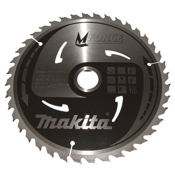 Makita M-FORCE Sägeblatt 235x30x40Z - B-32085