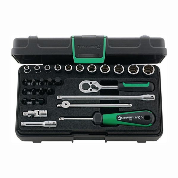 Stahlwille Steckschlüsselsatz 40/23/6 29tlg. 1/4″ SW 5-14 mm Anzahl Zähne 22 6-kant - 96011136