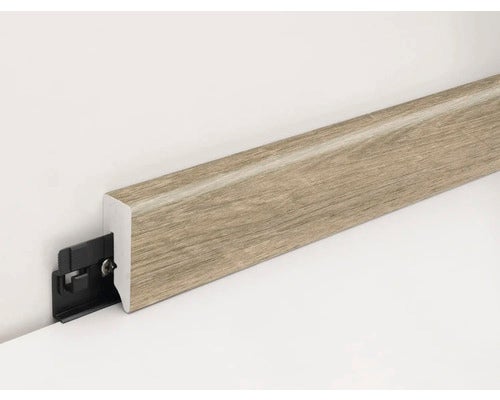 Sockelleiste KU048L PVC folienummantelt Eiche sägerau 15x38,5x2400 mm