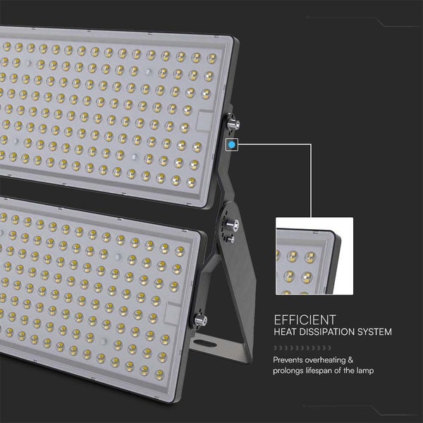 V-TAC VT-48500 - LED-Scheinwerfer - Hochleistungsserie - 135lm/w - IP65 - 500 Watt - 67500 Lumen
