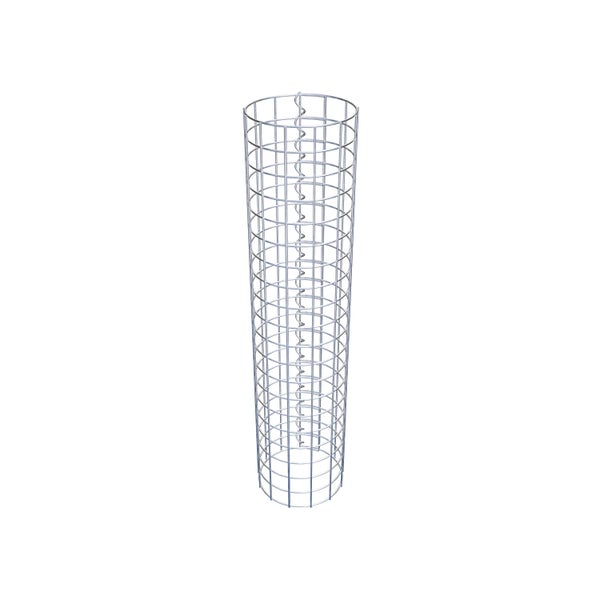 Gabionensäule Durchmesser 22 cm MW 5 x 5 cm rund - Höhe: 100 cm