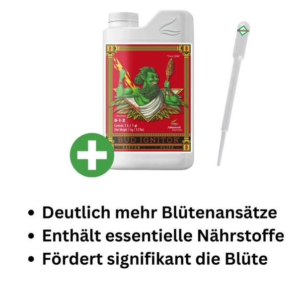 Advanced Nutrients Bud Ignitor 500 ml  – Kraftvoller Blütebooster für Frühe Fruchtansätze, Maximale Erträge & Schnelles Wachstum in der Blütephase