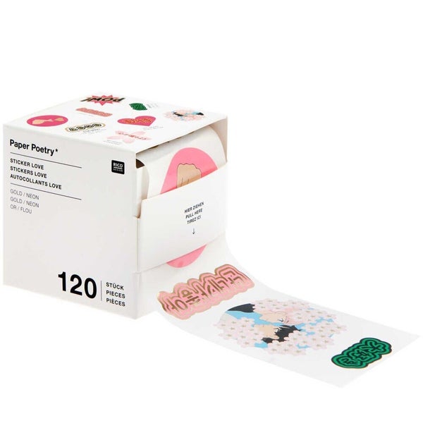 Dekorfolie mit Weihnachtsmotiv auf einem Tisch