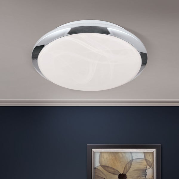 Deckenleuchte mit 260 Millimeter Durchmesser und 105 Millimeter Höhe