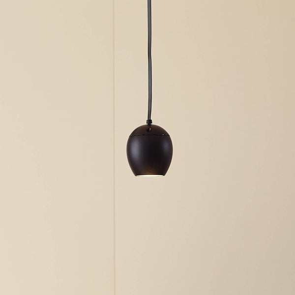 Lindby LED Lumaro (Modern) in Schwarz (1 flammig, ) Wohnzimmerleuchte