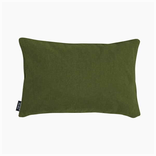 Dekokissen Moosgrün Canvas Eco+ - Ca. 30x50 cm - 4er-Set