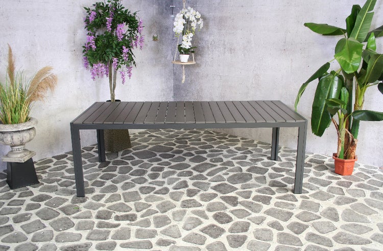 SenS-Line Jerry Gartentisch Anthrazit - 220x100 cm