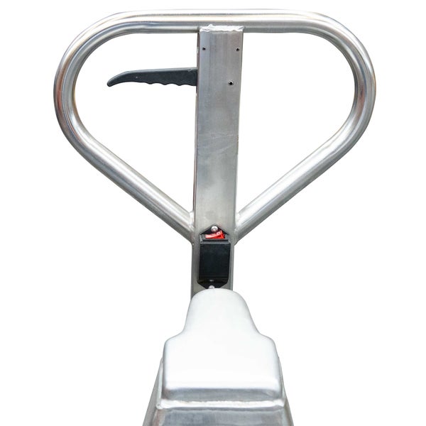 Deichsel einer Sackkarre aus Metall