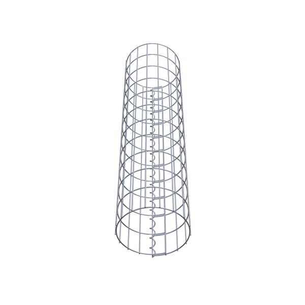 Gabionensäule Durchmesser 27 cm, MW 5 x 10 cm rund - Höhe: 1,10 m