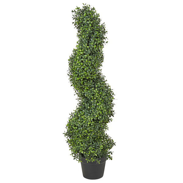 Kunstpflanze BUXUS SPIRAL TREE 98 cm Grün