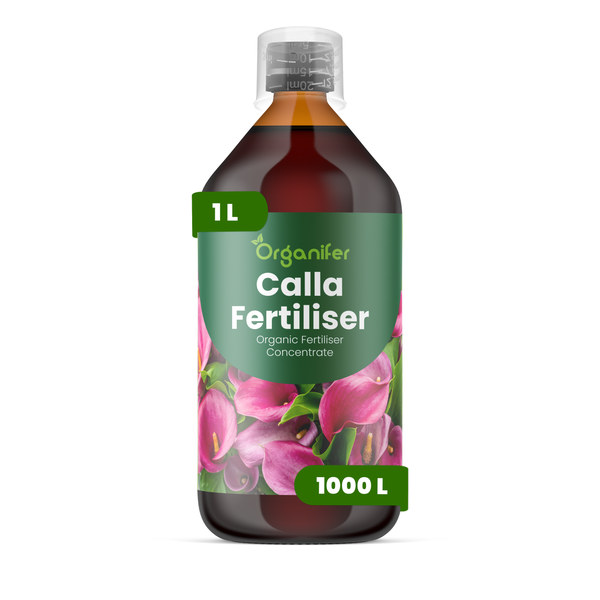 Organifer Calla Dünger, organisches Düngerkonzentrat, 1 Liter Flasche.