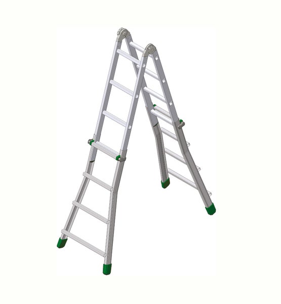 Aluminium Klappleiter in A-Form