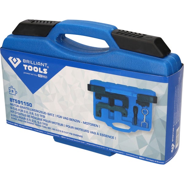 BRILLIANT TOOLS Motor-Einstellwerkzeug-Satz für Audi 2.4 2.8 3.0 TFSI - BT591150