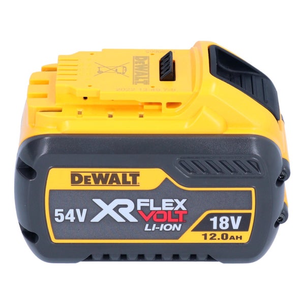 DeWalt XR Flexvolt Akku mit 54 Volt beziehungsweise 18 Volt und 12 Ampere Stunden Kapazität für Elektrowerkzeuge