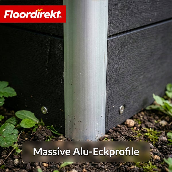 Massives Aluminium Eckprofil von Floordirekt