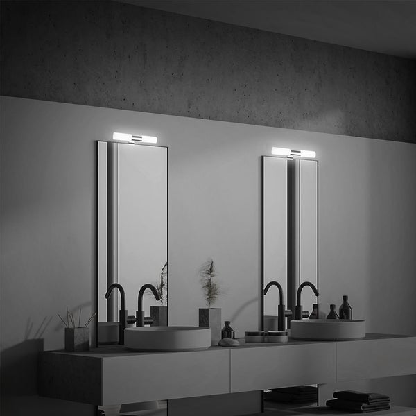 LED Bad-Spiegelleuchte, chrom, LED/7W