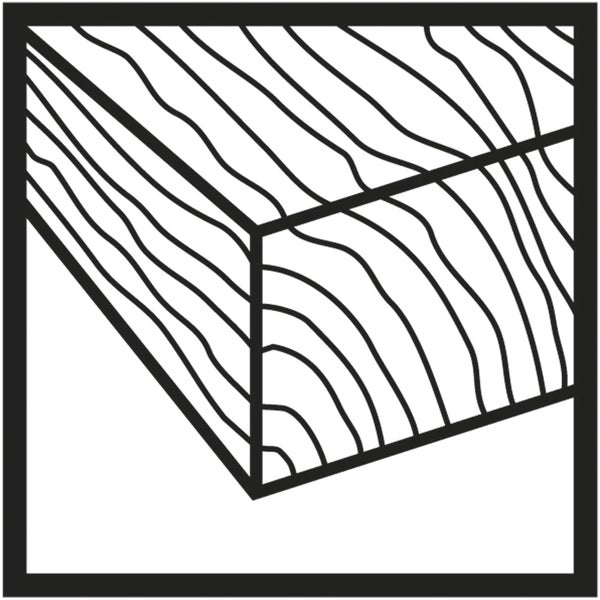 PVC-Symbol mit Molekülstruktur