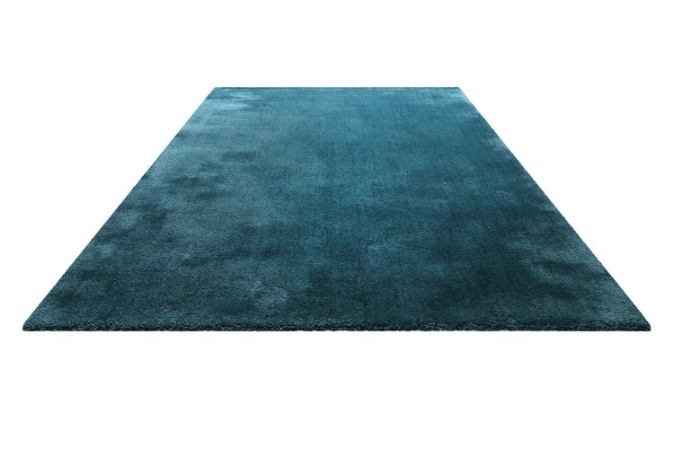 Teppich Petrol Hochflor Pisa Homie Living 160x230 cm