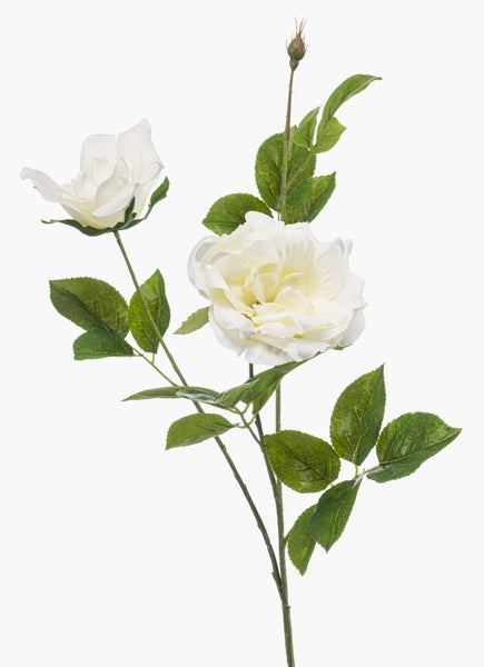 Künstliche lila Allium Blume mit kugelförmigem Blütenkopf und langem Stiel.