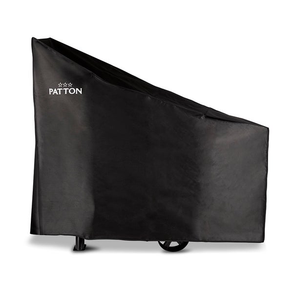PATTON Grillabdeckung - 150x95x130cm Grillschutzhülle für Oklahoma - Oxford-Stoff - Schwarz