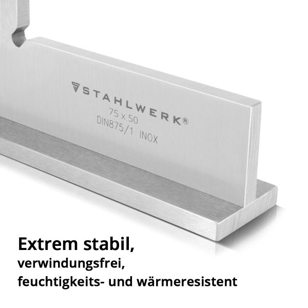 90 Grad Präzisionswinkel aus Edelstahl