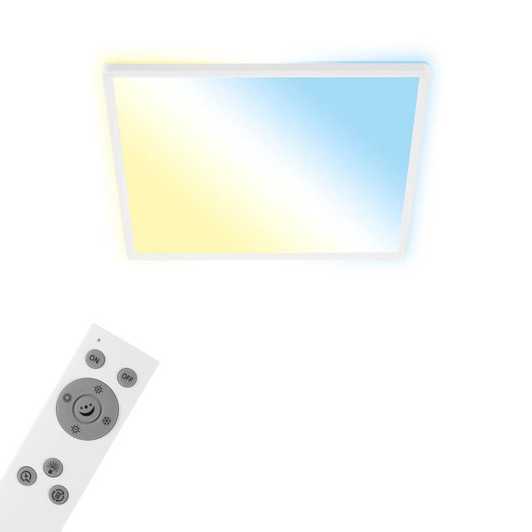 LED Panel Smart WiFi Bluetooth CCT dimmbar 22 W weiß Kunststoff Briloner