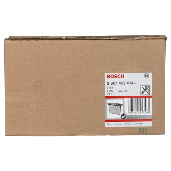 Bosch Cellulose-Faltenfilter, 4300 cm², 257 x 69 x 187 mm -2607432014
