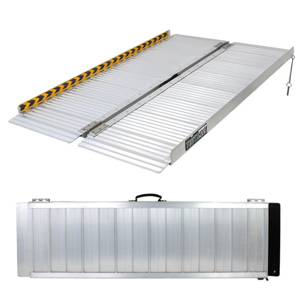 Trutzholm faltbare Aluminium Rollstuhlrampe mit Tragegriff