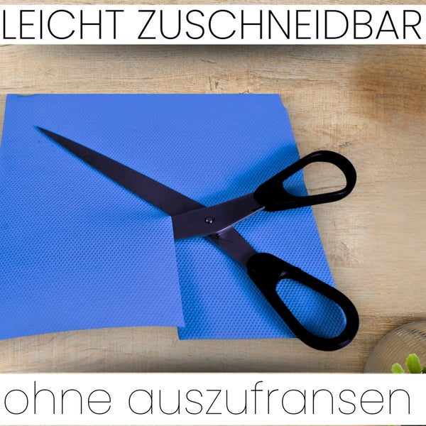 Sensalux Tischdeckenrolle 25m lang aus stoffähnlichem Vlies, Farbe + Breite wählbar 1,18 m x 10 m Hellblau