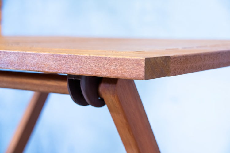 SenS-Line Bela Bistro-Set - Eukalyptus-Hartholz - Zusammenklappbar