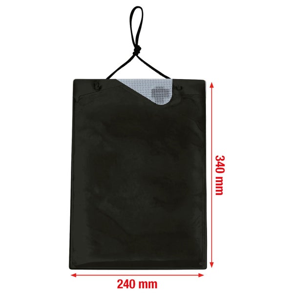 KS TOOLS Werkstatt-Auftragstasche DIN A4 schwarz - 500.8096