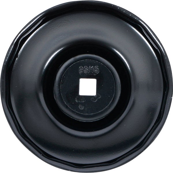 BGS Ölfilterschlüssel 15-kant Ø 93 mm für Honda / Mazda / Mitsubishi / Nissan / Volvo - 1039-93-15